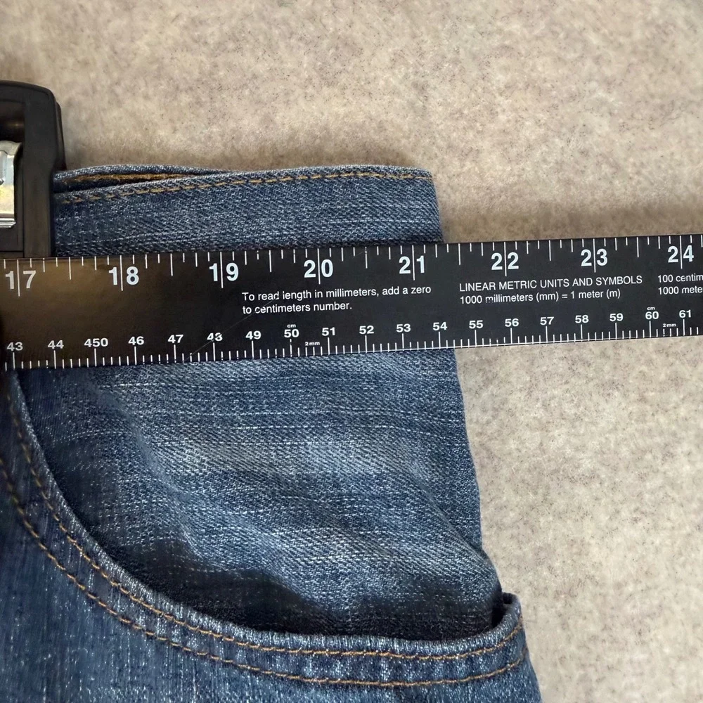 Levis 559 Relaxed Straight Jeans 44x29 Blue Denim Medium Wash 01559-0003